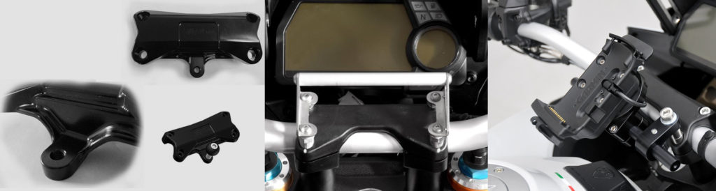 how to install a motorcycle ram mount for gps, phone, camera