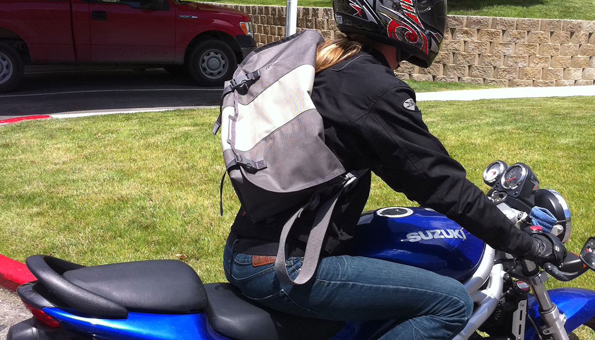 motorcycle messenger bag