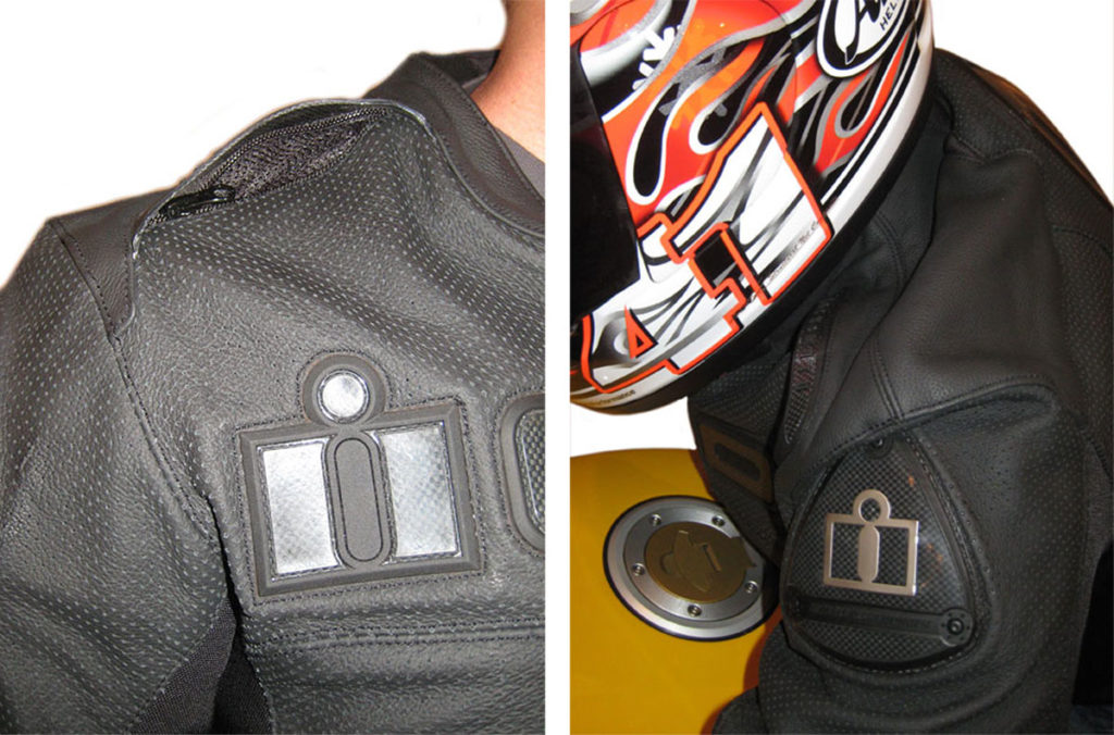 Icon Accelerant Leather Motorcycle Jacket