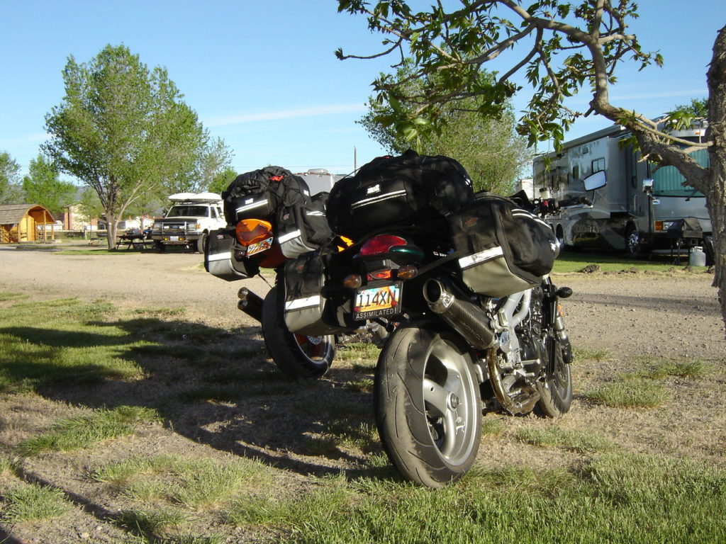 Michelin Pilot Power Triumph Speed Triple S3 Luggage