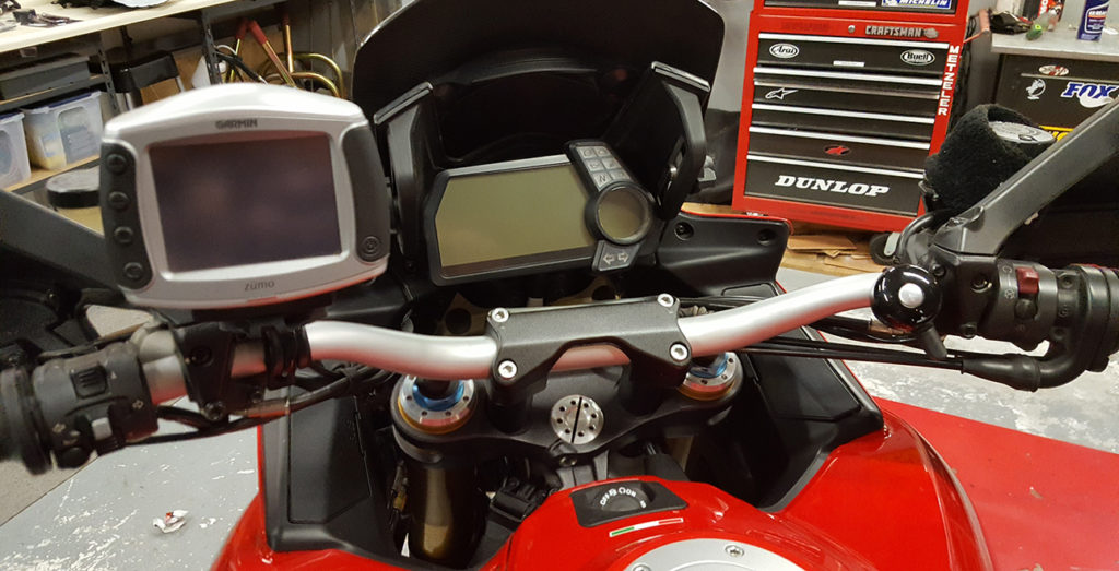 how to install a motorcycle ram mount for gps, phone, camera