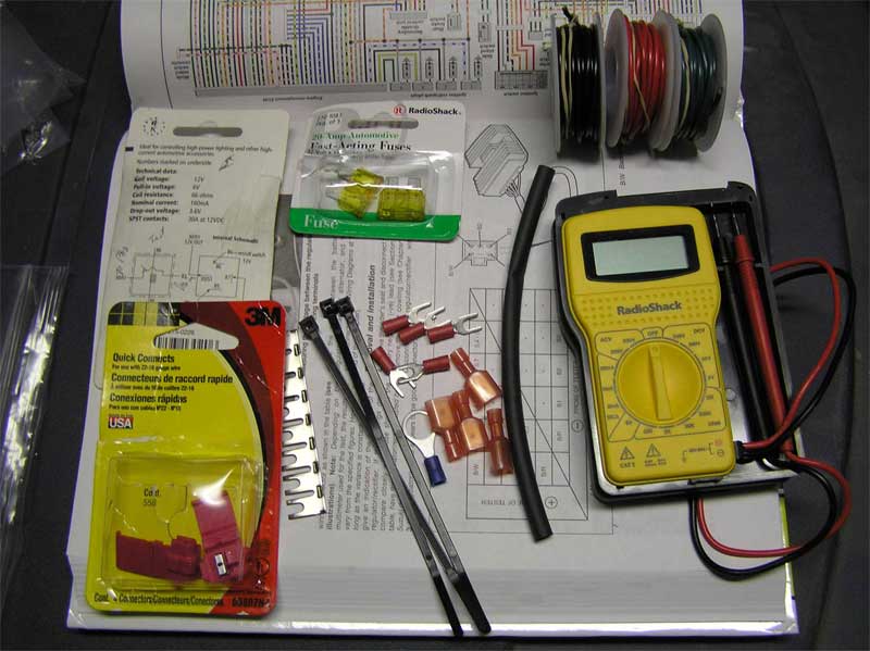 motorcycle relay distribution block 