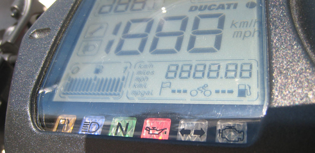 Ducati Multistrada 1100 Speedometer
