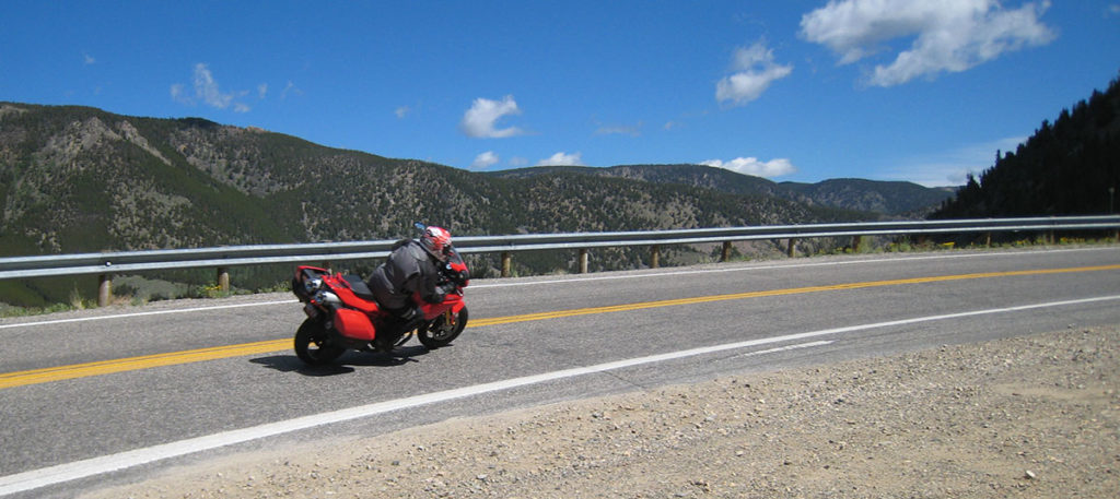 Ducati Multistrada Canyon Road Bear Tooth Pass Continental Sport Attack